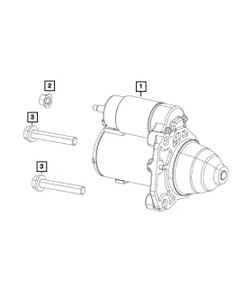 06102225aa Mopar Genuine Hex Head Screw And Washer 6102225aa