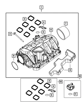 4627682aa Mopar Genuine Pcv Seal