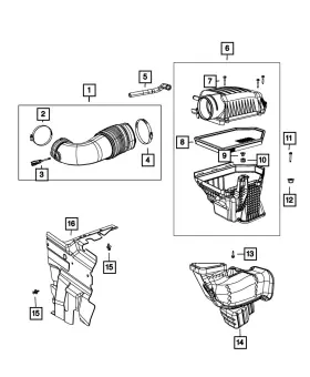 5037566aa Mopar Genuine Hose Clamp