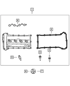 5047002aa Mopar Genuine Pcv Valve