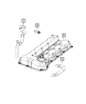 5047063aa Mopar Genuine Pcv Valve