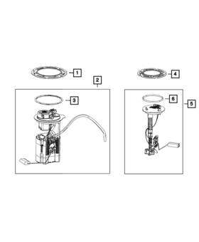 Mopar 68217193ae Genuine Level Unit Module Kit
