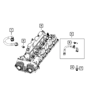 68358481ad Mopar Genuine Pcv Valve