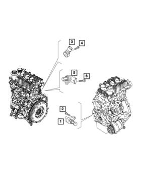 Mopar 68440274aa Genuine Bolt