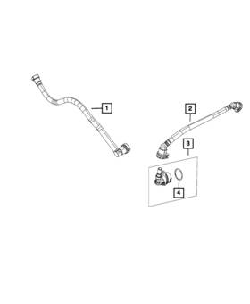Mopar 68609110ab Genuine Pcv Valve