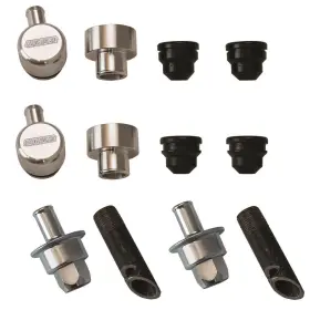 68866 Moroso Crankcase Evac System Billet Breathers