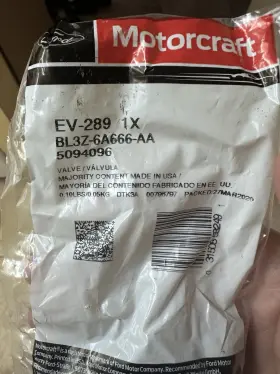 Ev-289 Motorcraft Pcv Valve