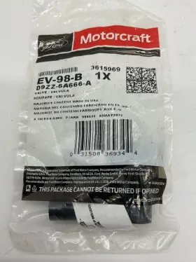 D9zz-6a666-a Motorcraft Ev-98-b 1- Oem Pcv Positive Cranckcase Ventilation Valve