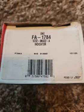 Fa-1784 Motorcraft 2005-2007 Ford Air Filter Indicator