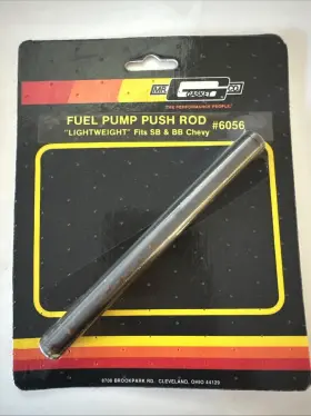 6056 Mr. Gasket Vintage Fuel Pump Push Rod #6056 Lightweight Fits Sb And Bb Chevy Nos