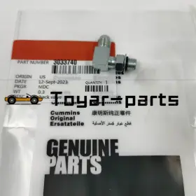 3033740 Naaisi Oem 90 Check Valve Fit For Cummins N14 Elbow Fuel Gear Pump