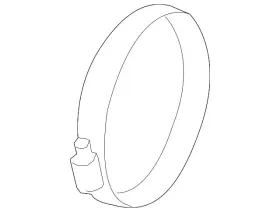 16439-et80c Nissan Genuine Air Duct Clamp