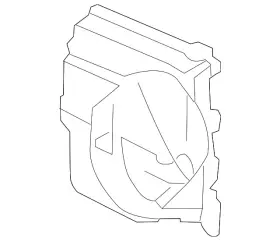 16528-1kt0b Nissan Genuine Filter Case