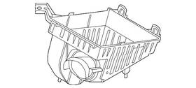 Nissan 16528-7ja0a Genuine Air Cleaner Cover