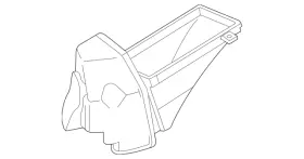16528-ca000 Nissan Genuine Air Cleaner Body 16528-ca000 Nissan Genuine Air Cleaner Body
