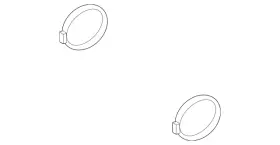 16531-6sy0a Nissan Genuine Duct Clamp