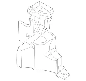 16585-6ly0a Nissan Genuine Engine Air Intake Resonator