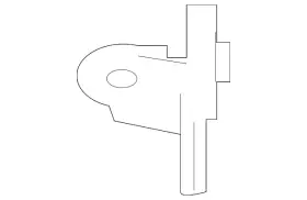16588-3ta0a Nissan Genuine Air Cleaner Assembly Mount Bracket