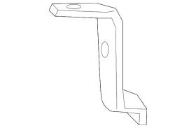16588-6cb0a Nissan Genuine Air Cleaner Assembly Mount Bracket