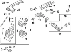 16588-6rc2c Nissan Genuine Resonator Bracket