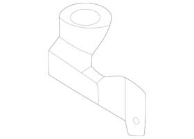 Nissan 16588-6sy0c Genuine Air Cleaner Bracket