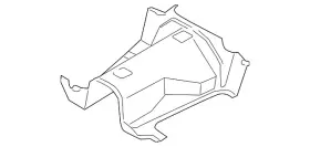 17285-5aa0a Nissan Genuine Tank Shield