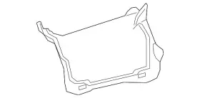 17285-6cc0a Nissan Genuine 2019-2025 Altima - Tank Shield