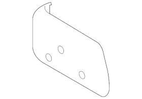 17285-ez30b Nissan Genuine Front Shield