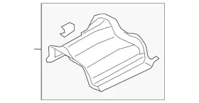 17285-jy00a Nissan Genuine Tank Shield