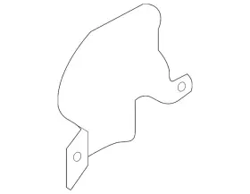 17290-4ba0a Nissan Genuine Pipe Shield