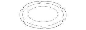 17343-1lb0a Nissan Genuine Fuel Pump Lock Ring