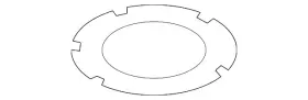 17343-3zd0a Nissan Genuine Fuel Pump Lock Plate