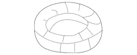17343-79900 Nissan Genuine Fuel Tank Lock Ring