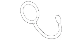 17429-9bd0c Nissan Genuine Fuel Cap Retainer