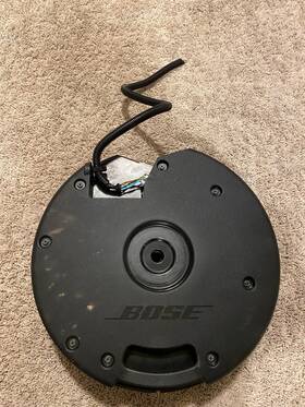 Nissan 28170-1bw0a 2008-2014 Murano Rogue Bose Spare Tire Subwoofer Speaker Sub