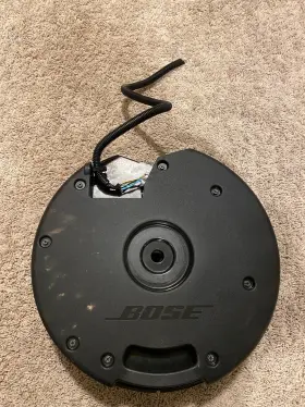 28170-1bw0a Nissan 2008-2014 Murano Rogue Bose Spare Tire Subwoofer Speaker Sub
