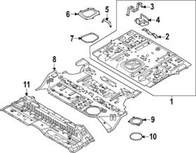 Nissan G4848-7jamh Genuine Inspection Cover
