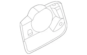 G8120-5efma Nissan Genuine Filler Pocket