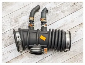 Oh-16578-4s100 Nissan 2001 Frontier Supercharger Mass Air Flow Intake Meter Hose Boot V6 Oem