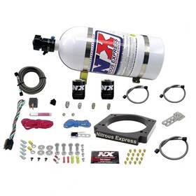 Nitrous Express 653374979054 20917-10 Gm For Ls 112mm Adapter Plate Kit With 10lb Bottle