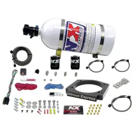 Nitrous Express 653374979054 20917-10 Gm For Ls 112mm Adapter Plate Kit With 10lb Bottle