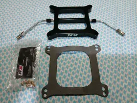 Np504 Nitrous Express Hitman 4150 Carburetor Injection Plate 100-200 Hp Jets