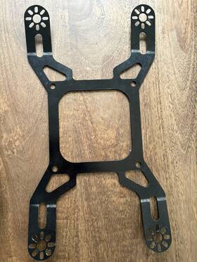 Nitrous Outlet 00-54603 4500 Flange 4 Solenoid Bracket Front/rear Locations