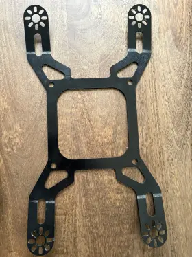 00-54603 Nitrous Outlet 4500 Flange 4 Solenoid Bracket Front/rear Locations