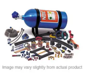 02201nos Nos Nitrous Oxide Systems Dual Shot Cheater System - Holley 4-bbl