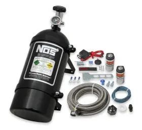 05000bnos Nos Nitrous Oxide Systems Powershot Wet Basic Kit Without Injector Plate - Black