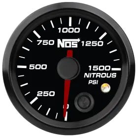 15939nos Nos Nitrous Oxide Systems Analog Style 2-1/16 Inch Pressure Gauge
