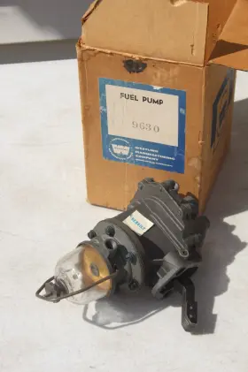 Fp-9630 Old Parts Source Rebuilt Fuel Pump Pontiac With Glass Bowl 51 52 53 54 1951 1952 1953 1954 9630