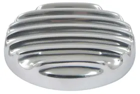 A9706305 Otb Gear Vented Gas Cap With Polished Finned Top - 1928-65 Gm Models