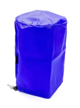 30-1264-02 Outerwears - Blue Engine Scrub Tach Bag 8 Inch L